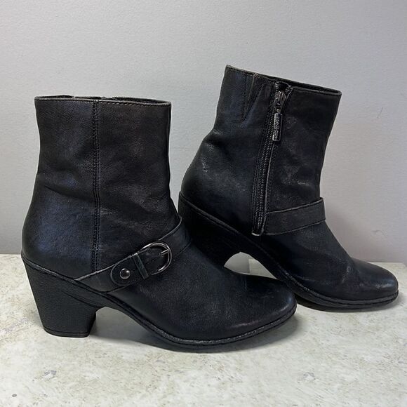 Medicus Winter Heeled Ankle Boot Leather 9 - Picture 3 of 10